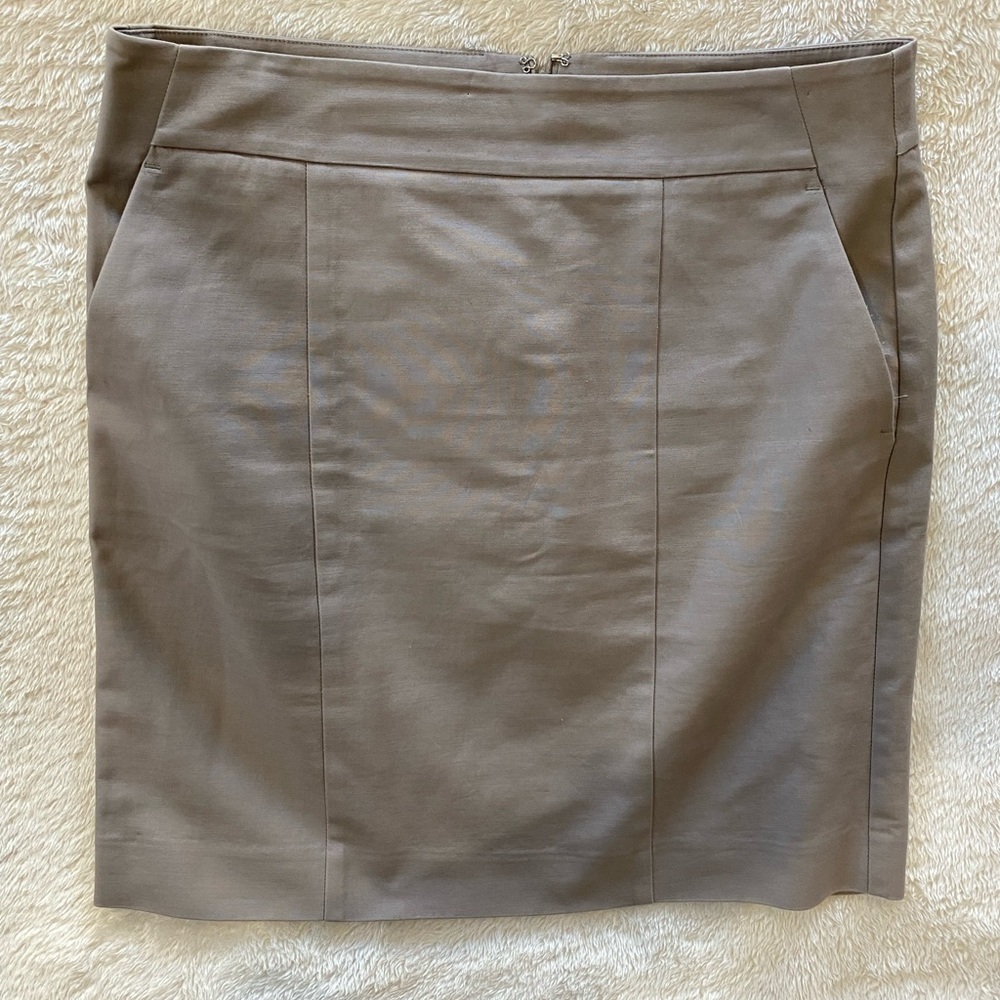 Ann Taylor Women’s Taupe Skirt size 6
